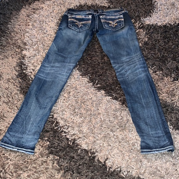 Rock Revival Charon Skinny Jeans size 26 inseam 30 good cond - Picture 3 of 11
